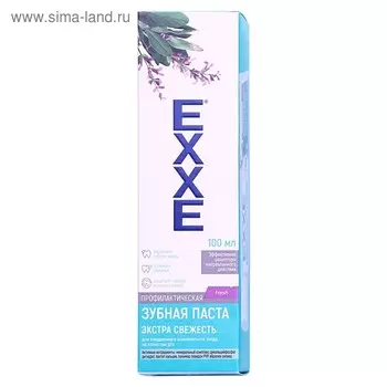 Зубная паста профилактическая Exxe "Экстра свежесть", 100 мл