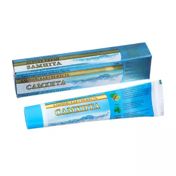 Зубная паста Самхита "Альпийская свежесть", 100 гр