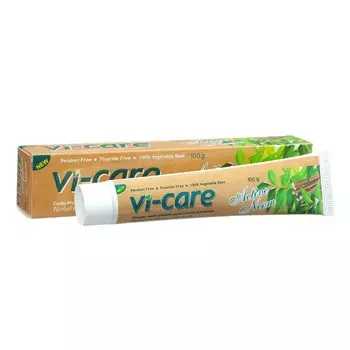 Зубная паста VI-CARE ACTIVE с нимом, 100 г