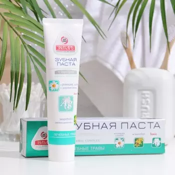 Зубная паста Знахарь Лечебные травы,124 гр
