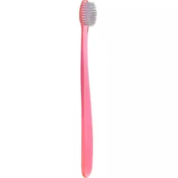 Зубная щетка Crystal, мягкая, розовая
