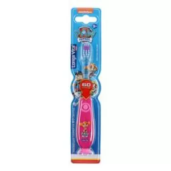 Зубная щетка Longa Vita Paw Patrol F-20A, мигающий таймер на присоске, от 3-х лет, МИКС