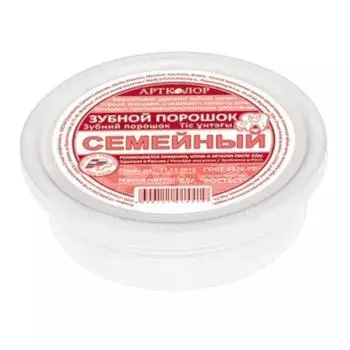 Зубной порошок АртКолор «Семейный», 75 г