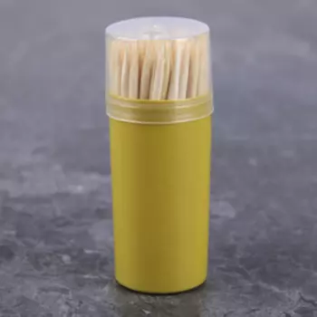 Зубочистки Доляна, 60 шт, цвет МИКС