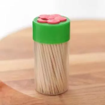 Зубочистки «Цветок», 150 шт., МИКС