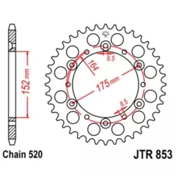 Звезда ведомая, JT sprockets R853-46