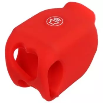 Звонок велосипедный электрический водонепроницаемый, цвет красный