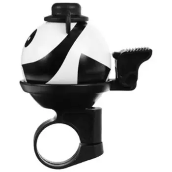 Звонок велосипедный «Панда», цвет чёрный