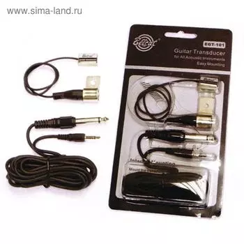 Звукосниматель Belcat EGT-101 для акустических инструментов, внешний, 1 датчик