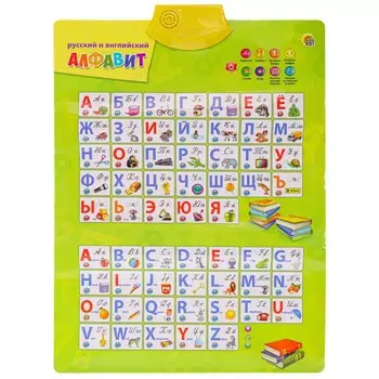Звуковой плакат «Русский и английский алфавит»