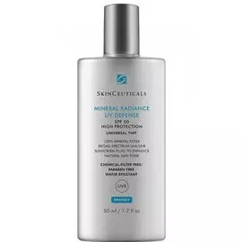 MINERAL RADIANCE UV DEFENSE SPF50 Солнцезащитный флюид с 100% минеральными фильтрами и универсальным тоном, 50 мл
