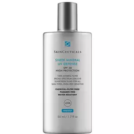 SHEER MINERAL UV DEFENSE SPF50 Солнцезащитный флюид для чувствительной кожи с 100% минеральными фильтрами, 50мл