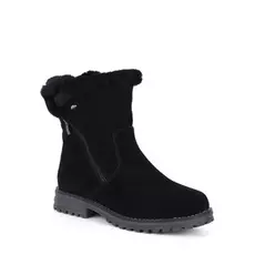 Ботинки без шнурка зимние