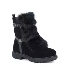 Ботинки без шнурка зимние