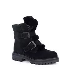 Ботинки без шнурка зимние