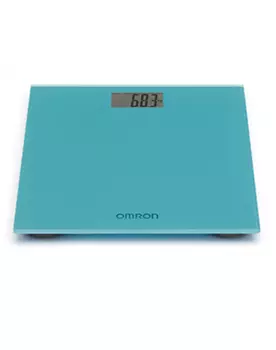 Весы персональные цифровые HN-289 (HN-289-EB) бирюзовые, OMRON