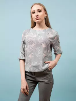 Блузка женская (B) Beaute 732 (48, Серый)