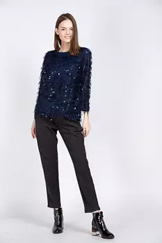 Блузка женская (B) STOLNIK 916 (50, Синий)