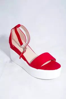 Босоножки женские Meitesi 86866-2 (40, Красный)