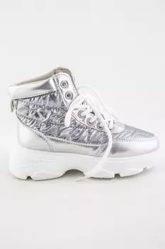 Ботинки подр Shuang T6802-5 (36, Серебро)