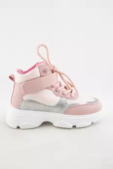 Ботинки подр Shuang T6805-6 (34, Розовый)