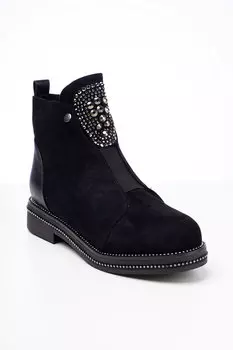 Ботинки женские Meitesi 1344-01 (40, Черный)