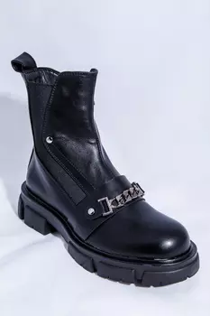 Ботинки женские Meitesi 2070-1A (38, Черный)
