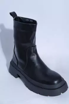 Ботинки женские Meitesi D19-701 (40, Черный)