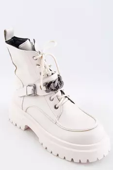 Ботинки женские Meitesi D25-7 (40, Бежевый)