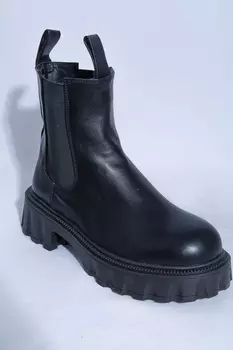 Ботинки женские Meitesi D2-605 (40, Черный)