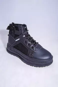 Ботинки женские Meitesi L37-1 (38, Черный)