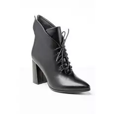 Ботинки женские SIDESTEP (иск кож) 93-243 (37, Черный)