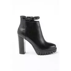Ботинки женские SIDESTEP (иск кож) F141-W67 (38, Черный)