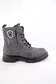 Ботинки женские Vajra 55518-13 (37, Серый)