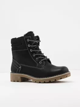 Ботинки женские Vajra D0633-1 (40, Черный)