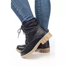 Ботинки женские Vajra D0669-1 (40, Черный)