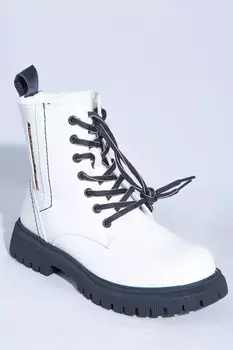 Ботинки женские Vajra H2202-10 (36, Белый)