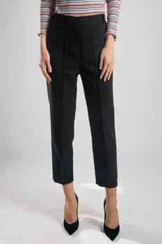 Брюки женские (B) STOLNIK 024 + ремень (46, Синий)