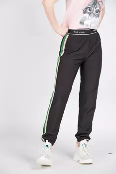 Брюки женские "ГЛАМУР" FZ7210 (XXXL-4XL, Зеленый)