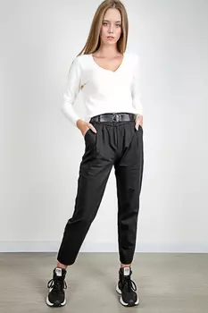 Брюки женские J.Y.D 388 + ремень (25, Синий)