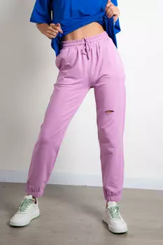 Брюки женские спорт (B) Doni (44, Сиреневый)