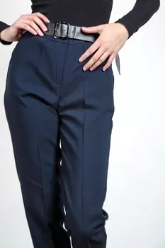 Брюки женские STOLNIK 122 + ремень (30, Черный)