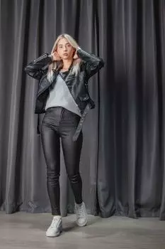 Брюки женские STOLNIK 8619 (28, Черный)