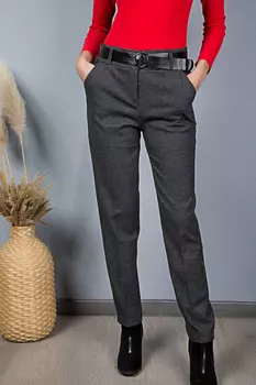 Брюки женские утепл J.Y.D 526 + ремень (25, Серый)