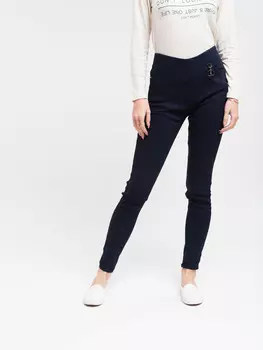 Брюки женские утепл. J.Y.D 8035 (30, Темно-Синий)