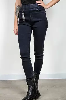 Брюки женские утепл J.Y.D 9221 (29, Черный)