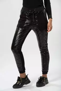 Брюки женские утепл. Y.T.Q B591-B (26, Черный)