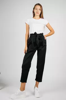 Брюки женские Y.T.Q Q2151 + пояс (25, Серый)