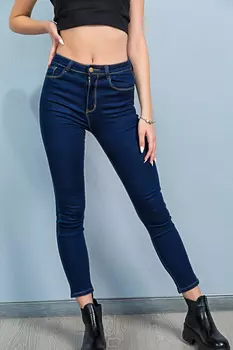 Джинсы женские BLACK CoCo Q567 (25, Синий)