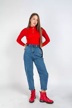 Джинсы женские Denim 2186 (28, Синий)